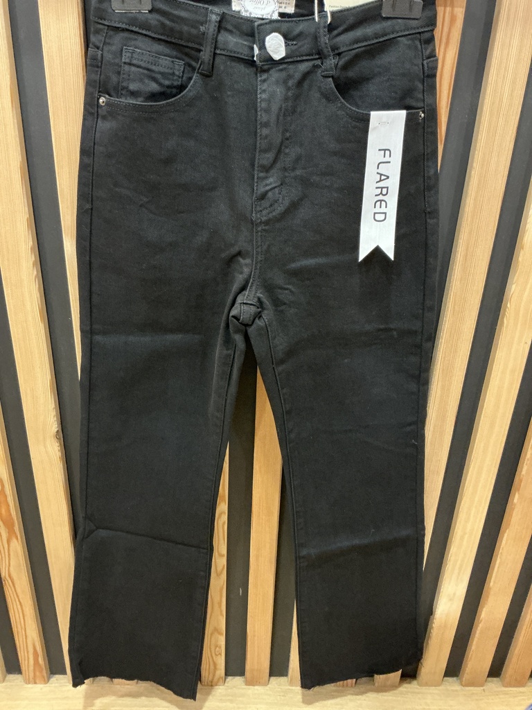 Jeans flared 7/8 noir Original