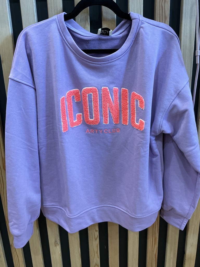 Sweat shirt Iconic mauve