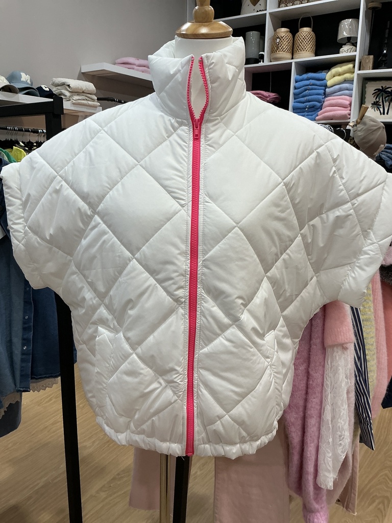 Veste matelassée blanc