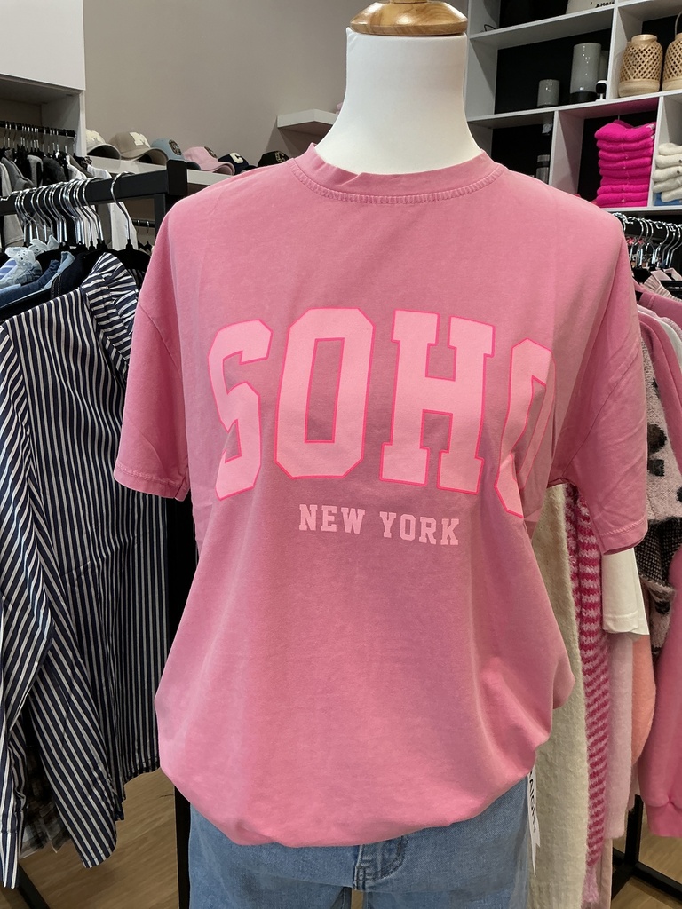 T shirt SOHO rose