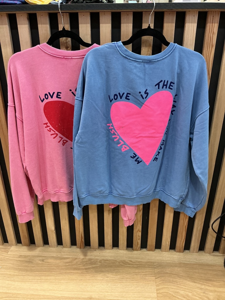 Sweat-shirt Love is The way