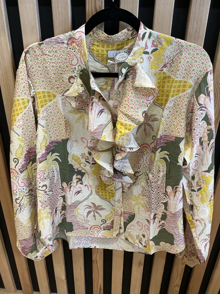 Chemise volants Jeanne 
