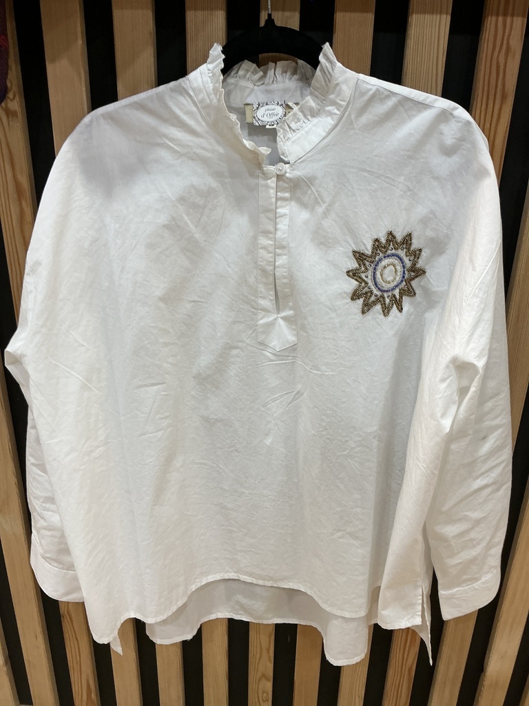 Blouse col victorien