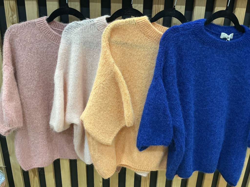 Pull col rond alpaga