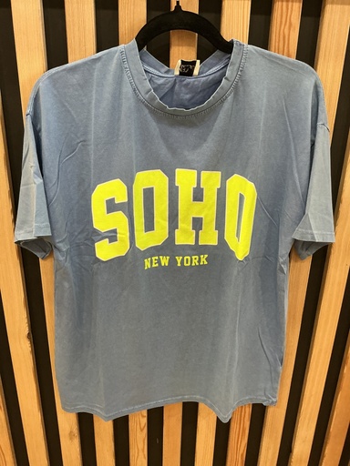 T-shirt Soho bleu 