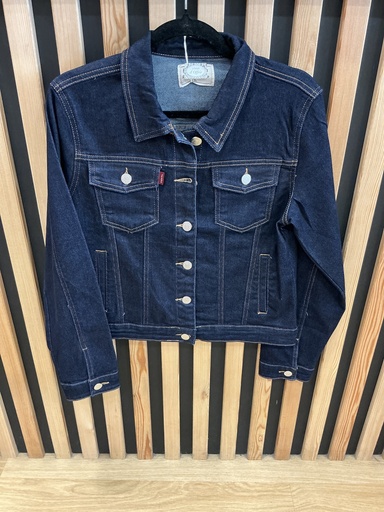 Veste en jeans bleu