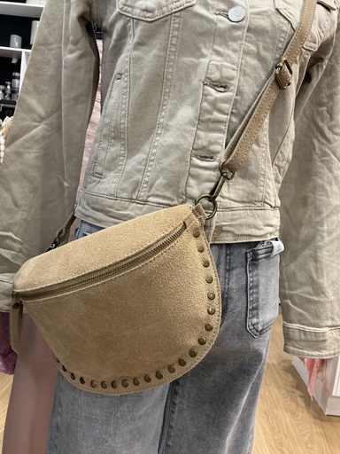 Sac bandoulière camel
