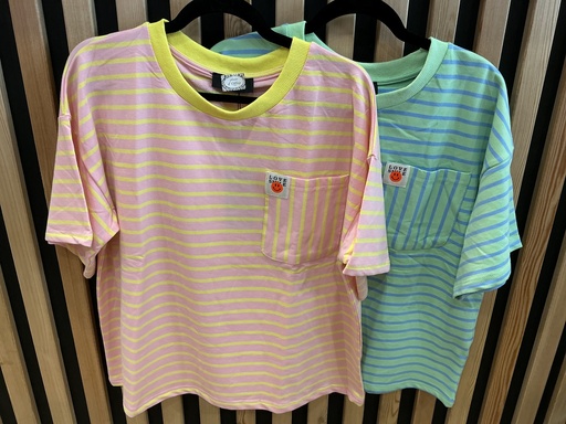 T-shirt rayé smile