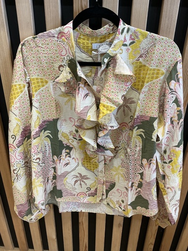 Chemise volants Jeanne 