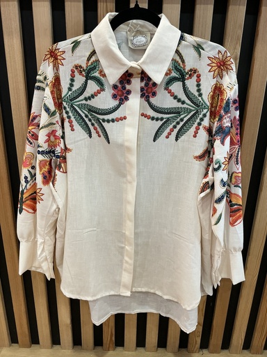 Chemise fleurie Vanessa 