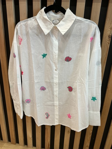 Chemise coquillages 