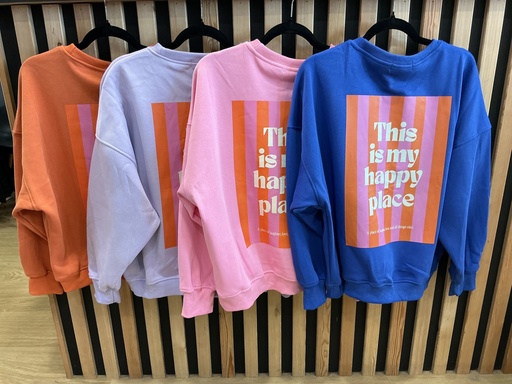 Sweat-shirt Happy Place